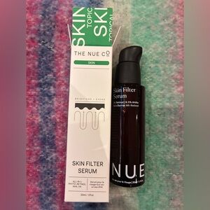 The Nue Co Skin Filter Serum 1oz Phyto Retinol AHA HA Brightens Evens Skin